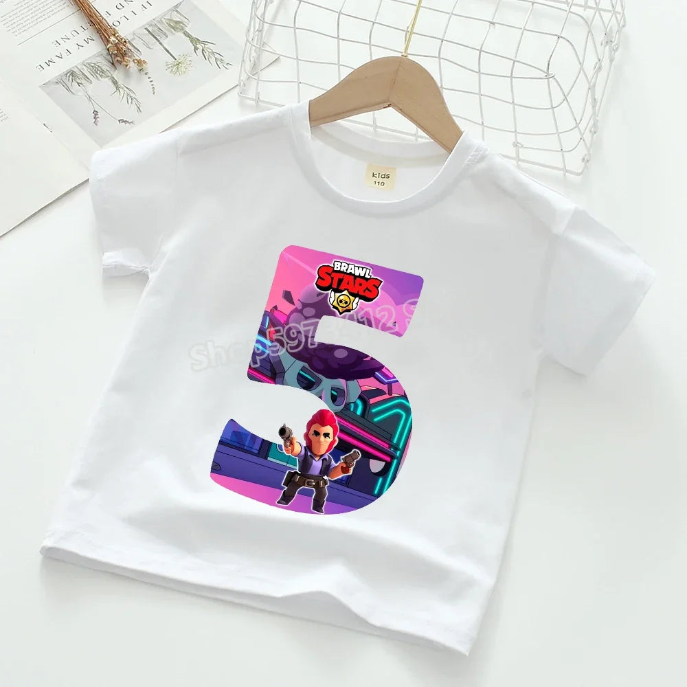 T-shirt Enfant Brawl Stars – Anniversaire