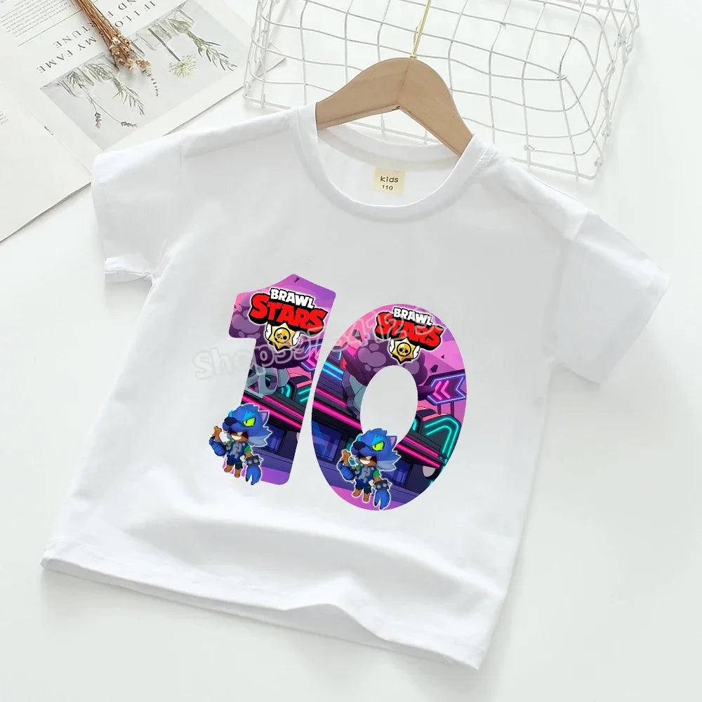 T-shirt Enfant Brawl Stars – Anniversaire