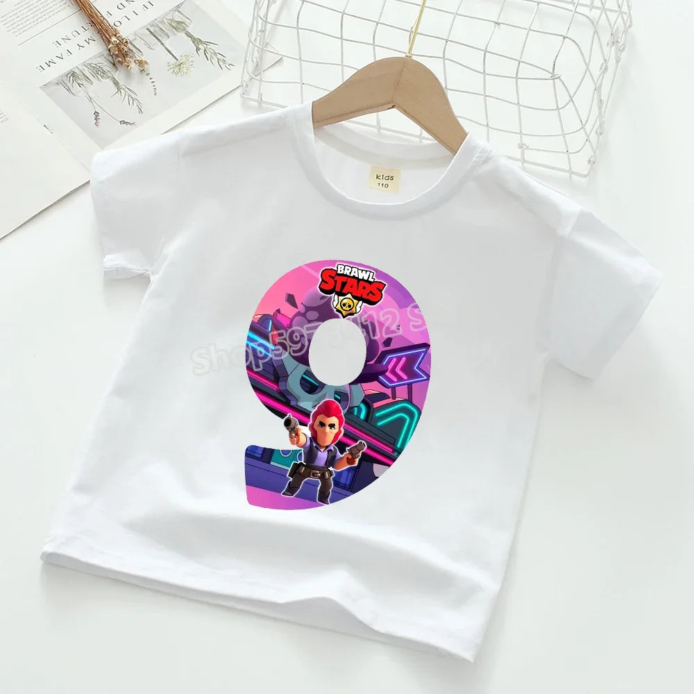 T-shirt Enfant Brawl Stars – Anniversaire