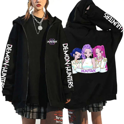 Sweat à capuche zippé K-Pop Demon Hunters – X1