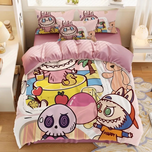 Parure de lit Labubu – LB4