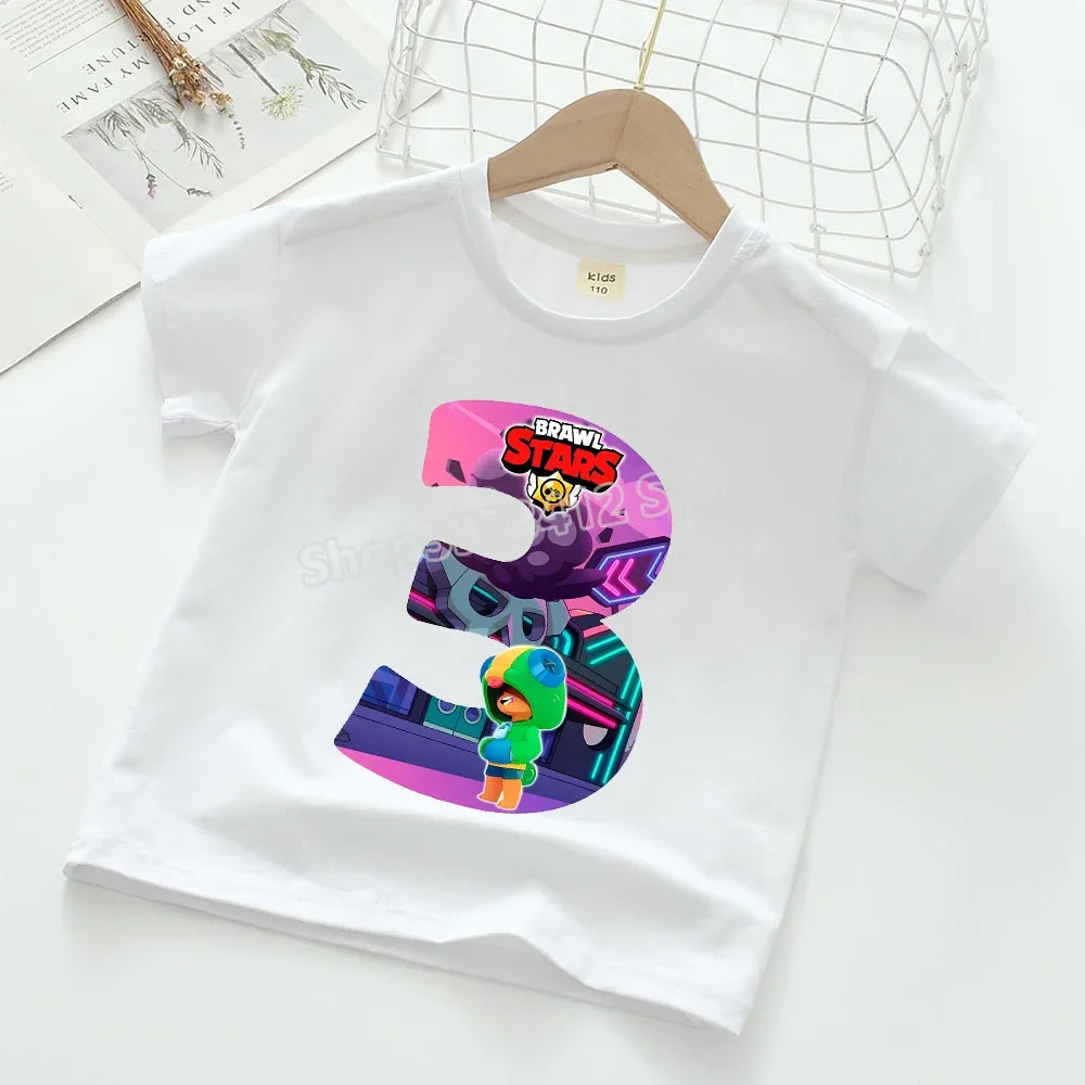 T-shirt Enfant Brawl Stars – Anniversaire