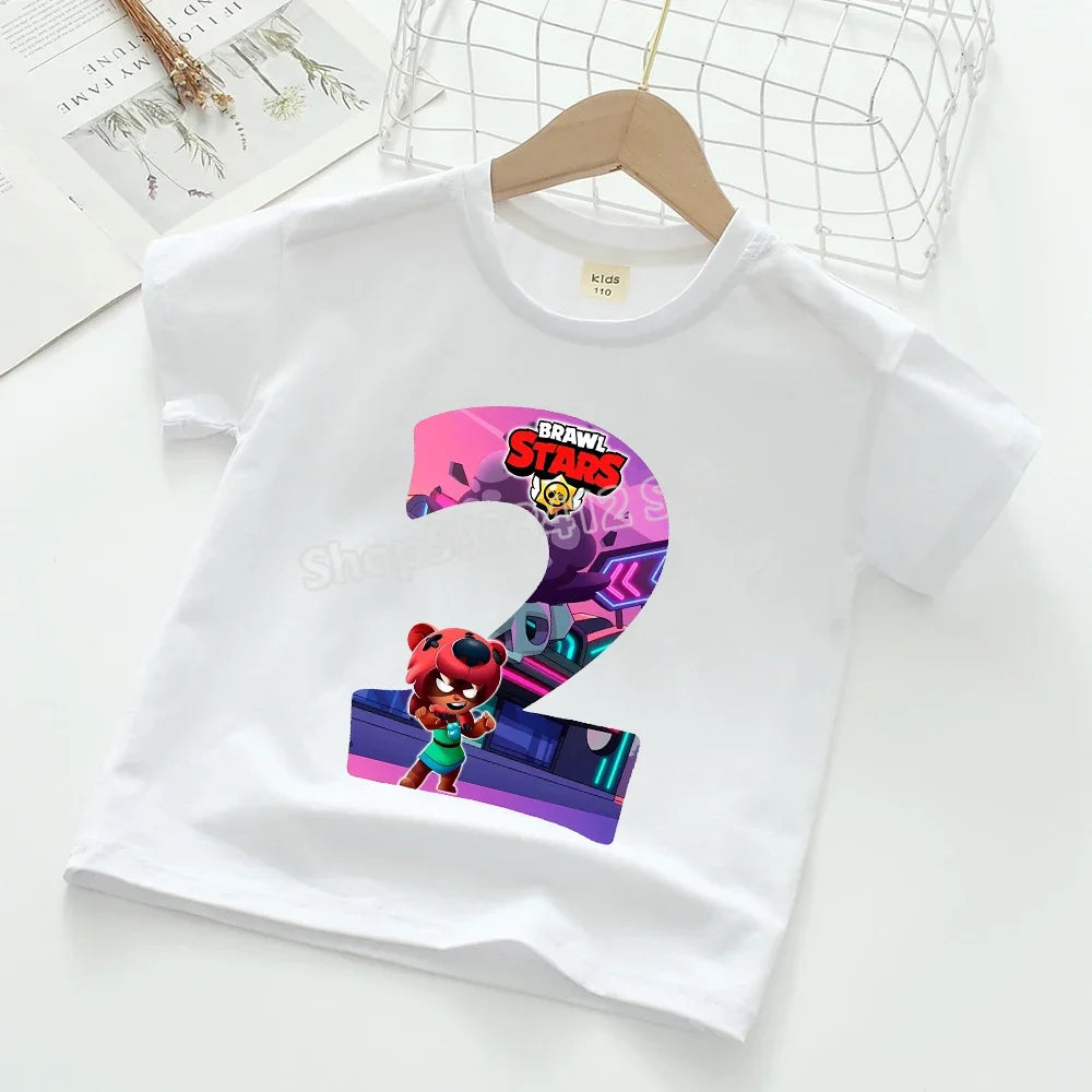 T-shirt Enfant Brawl Stars – Anniversaire