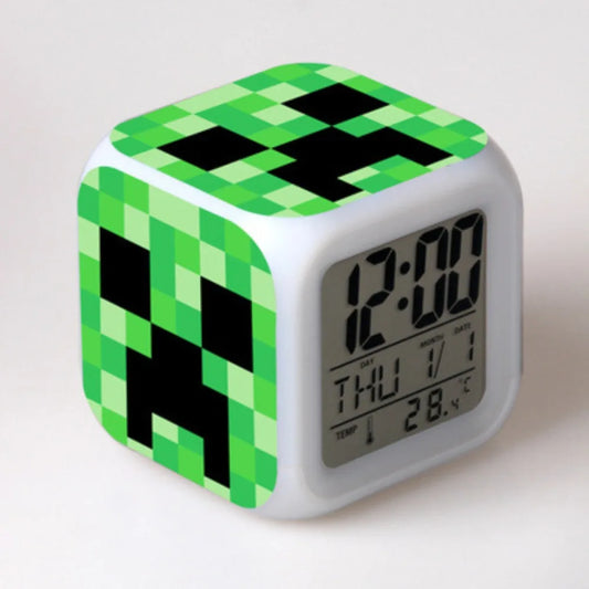 Réveil numérique LED Minecraft – MC4