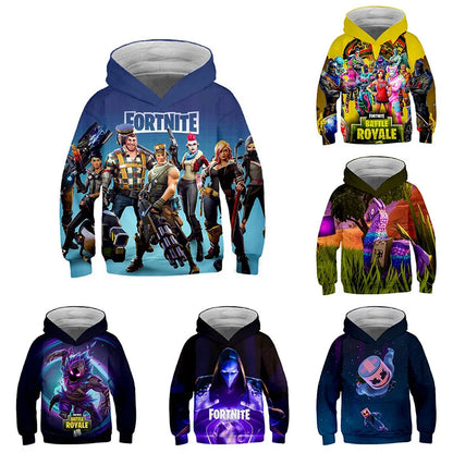 Sweat 3D Fortnite à capuche – FN1