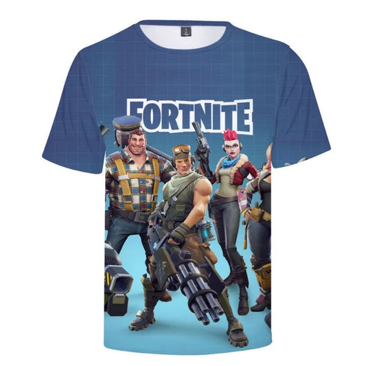 T-shirt Fortnite 3D – Enfant et Adulte-FN1