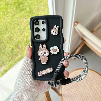 Coque Samsung Labubu avec dragonne
