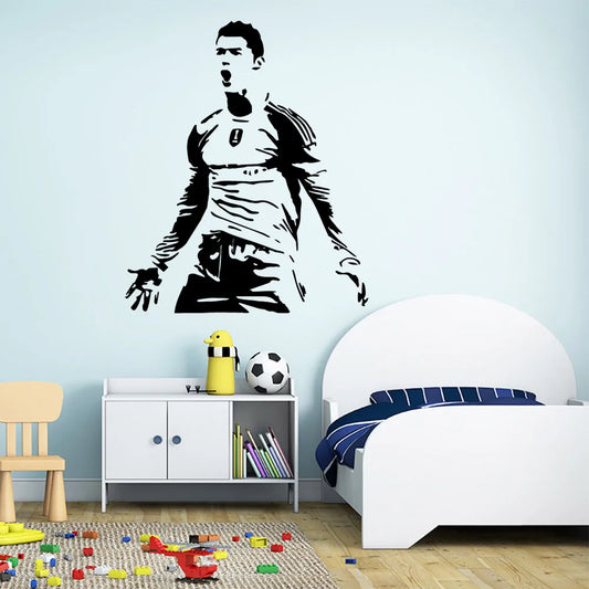Autocollant mural Ronaldo –  vinyle 2