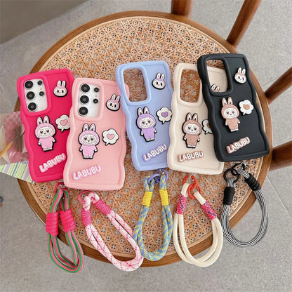 Coque Samsung Labubu avec dragonne