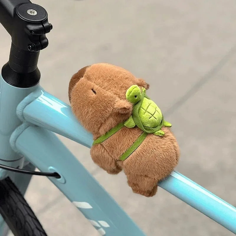 Capybara Plush Wristband — Kawaii Clip-On Bracelet / Bag Charm