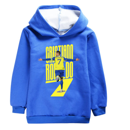 Sweat Enfant CR7 Hiver – Capuche, Coton Polaire - c2