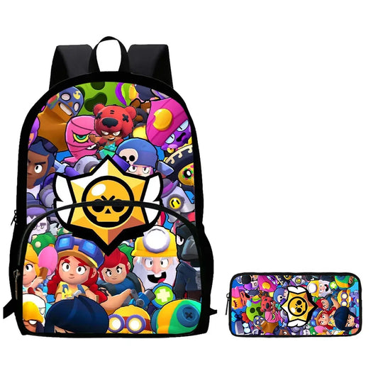 Ensemble Sac à Dos Brawl Stars & trousse – ab 15