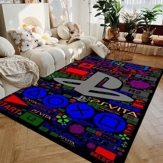 Tapis chambre enfant Playstation - M2
