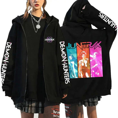 Sweat à capuche zippé K-Pop Demon Hunters – X1