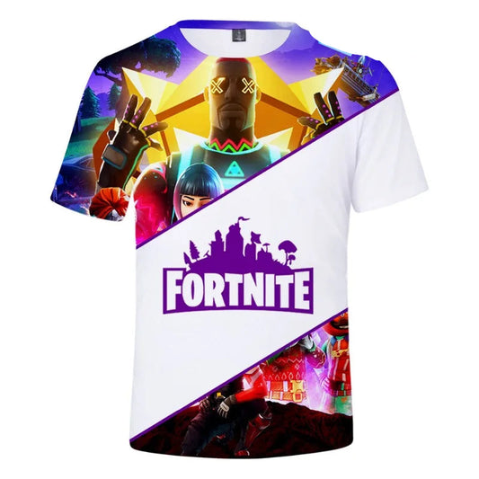 T-shirt Fortnite 3D – Enfant et Adulte-FN2