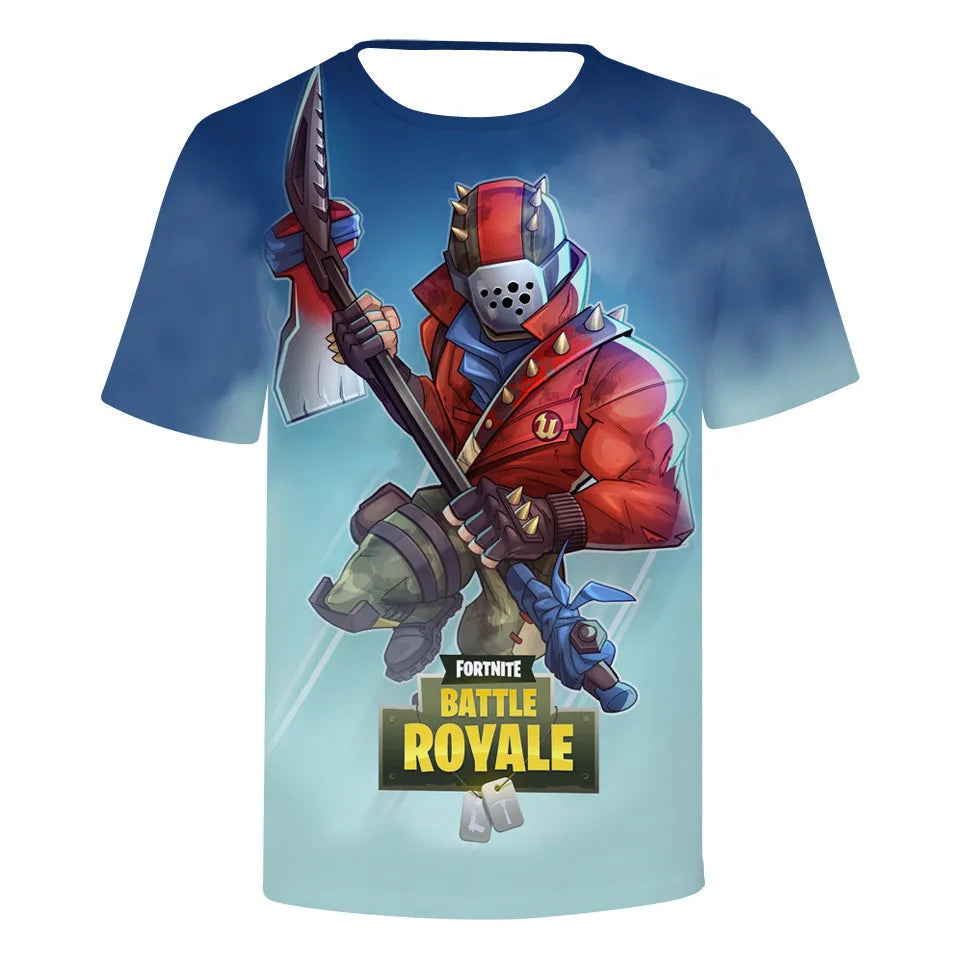 T-shirt Fortnite 3D – Enfant et Adulte-FN1