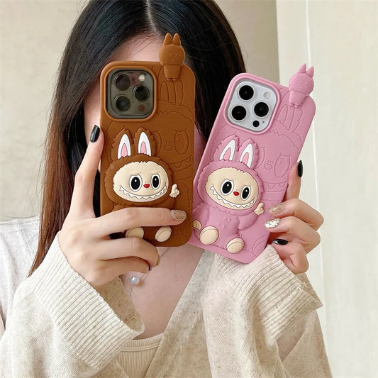 Coque iPhone Labubu –iPhone 11 à 16 Pro Max