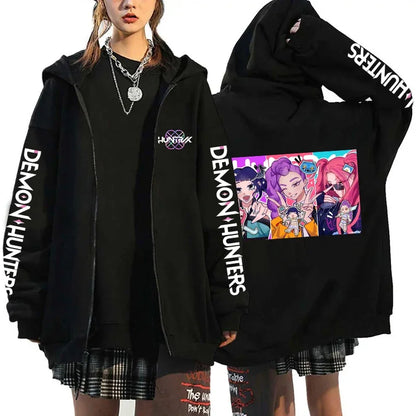 Sweat à capuche zippé K-Pop Demon Hunters – X1