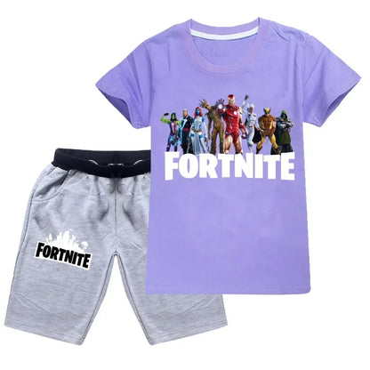 Ensemble Été Fortnite – T-shirt + Short FN1