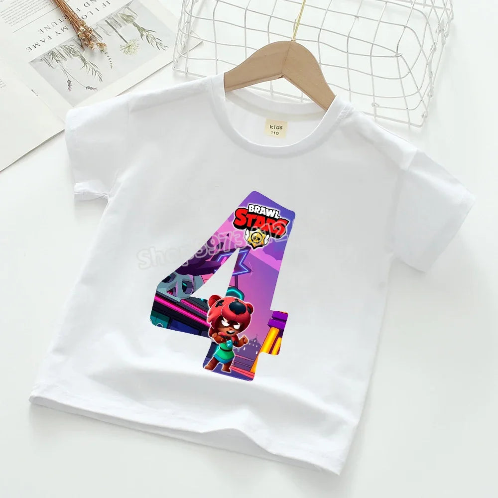 T-shirt Enfant Brawl Stars – Anniversaire