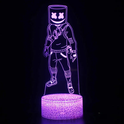 Veilleuse LED Fortnite – Lampe 3D FN1