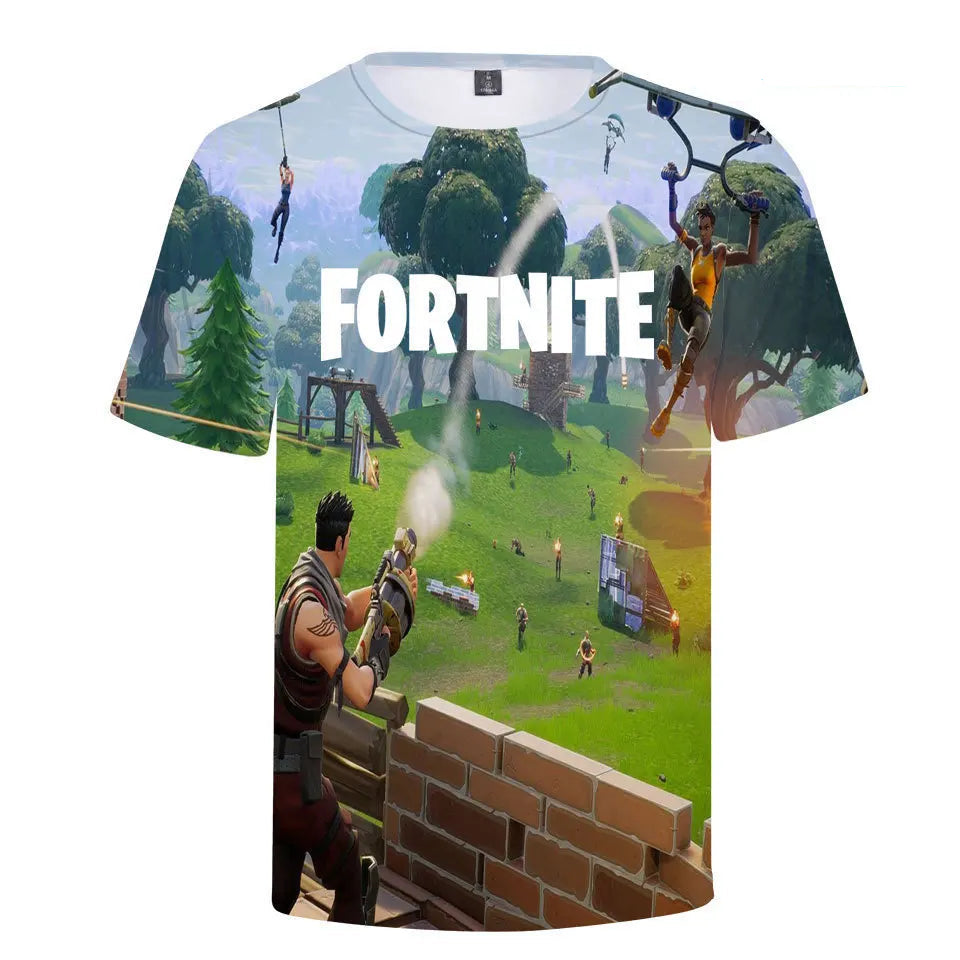 T-shirt Fortnite 3D – Enfant et Adulte-FN1