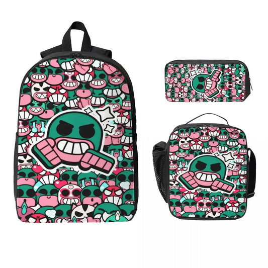 Brawl Stars Backpack, Pencil Case and Snack Bag Set – ab 25