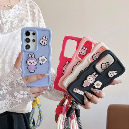 Coque Samsung Labubu avec dragonne