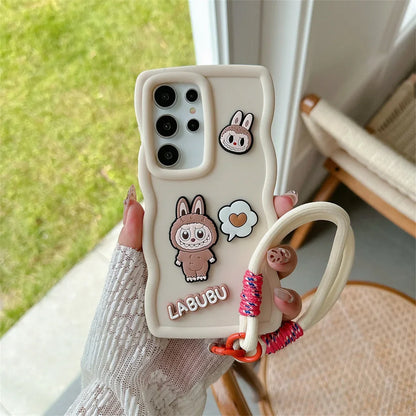 Coque Samsung Labubu avec dragonne