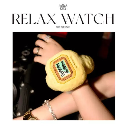 POPSUNDAY — RELAX Plush Watch Collection - HUANGJINZHUAN