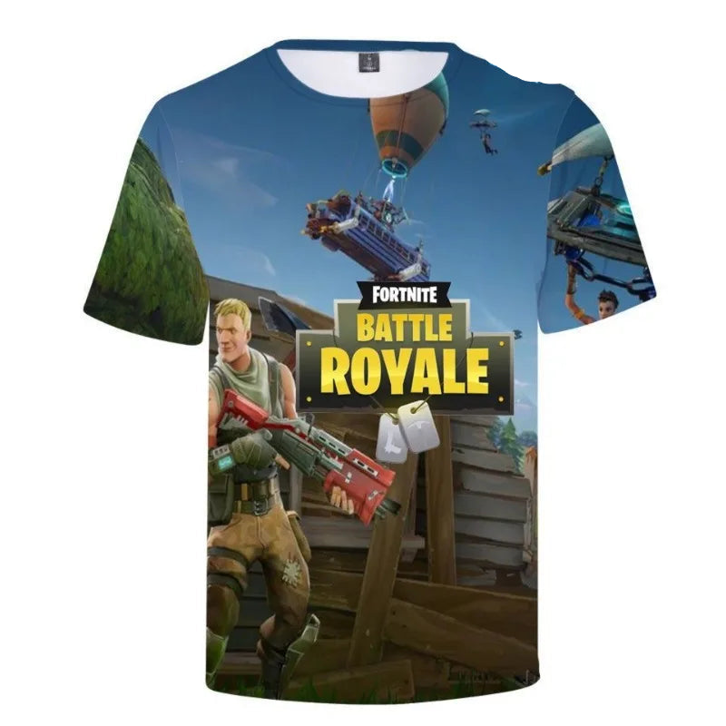T-shirt Fortnite 3D – Enfant et Adulte-FN1