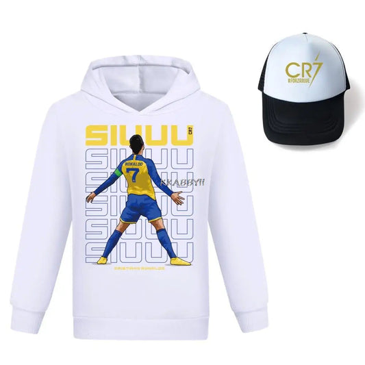 Sweat à Capuche et Casquette CR7 - c4