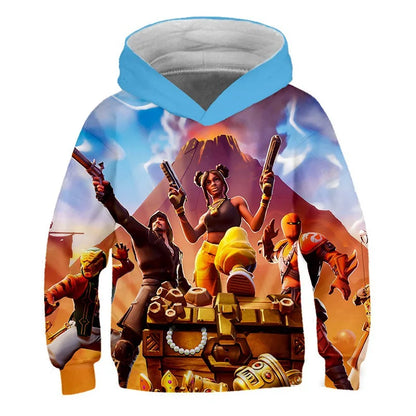 Sweat 3D Fortnite à capuche – FN1