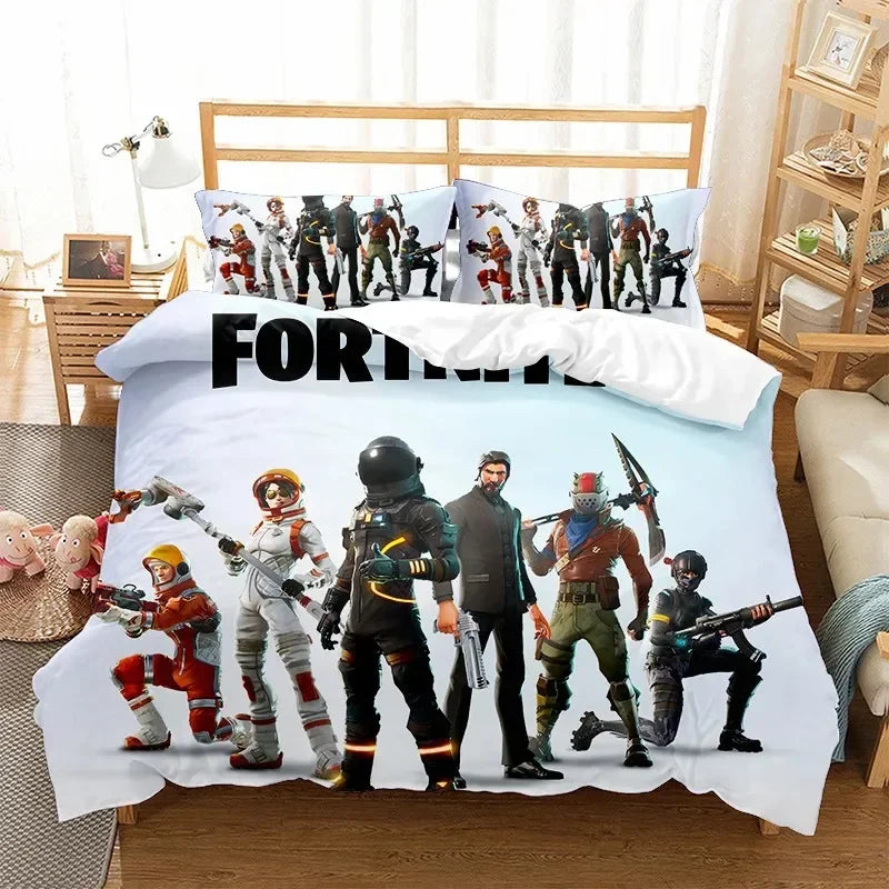 Ensemble de literie Fortnite – Housse de couette et taies d’oreiller – FN1
