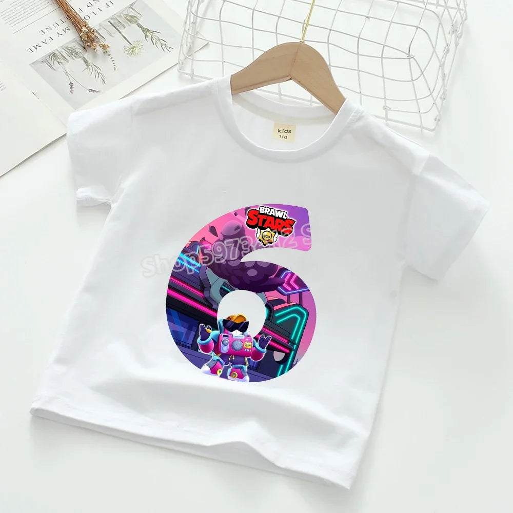 T-shirt Enfant Brawl Stars – Anniversaire