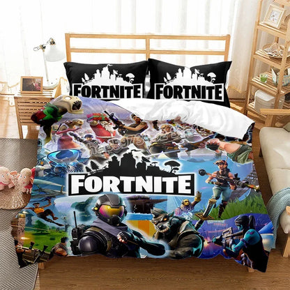 Ensemble de literie Fortnite – Housse de couette et taies d’oreiller – FN1
