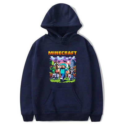 Sweat à Capuche Minecraft pour Enfants – MC3