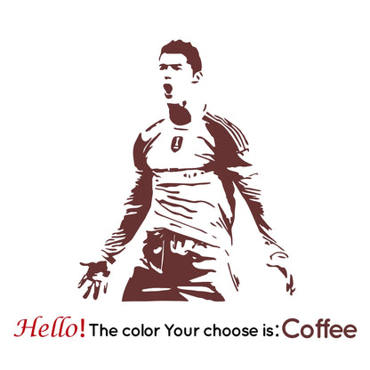 Autocollant mural Ronaldo –  vinyle 2