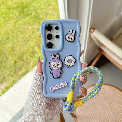 Coque Samsung Labubu avec dragonne