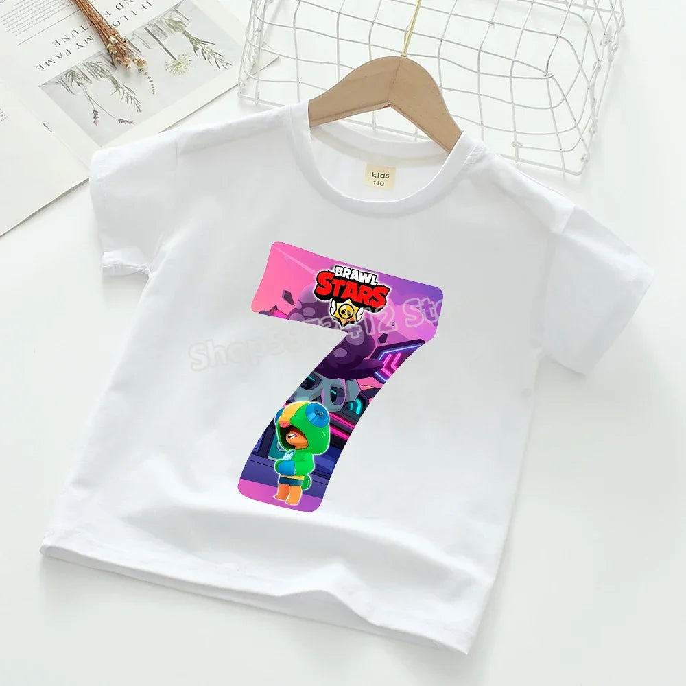 T-shirt Enfant Brawl Stars – Anniversaire