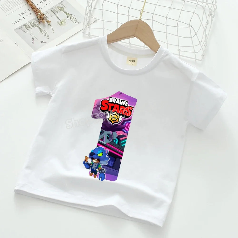 T-shirt Enfant Brawl Stars – Anniversaire