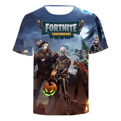 T-shirt Fortnite 3D – Enfant et Adulte-FN2
