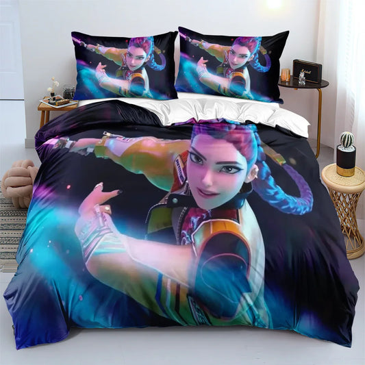 Parure de lit K-Pop Demon Hunters – x2
