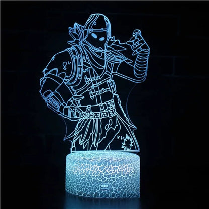 Veilleuse LED Fortnite – Lampe 3D FN1