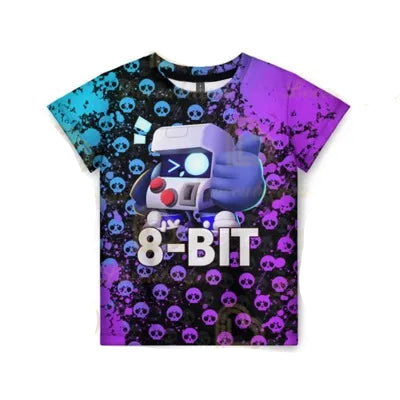 T-shirt Enfant BrawlStars 8-bit