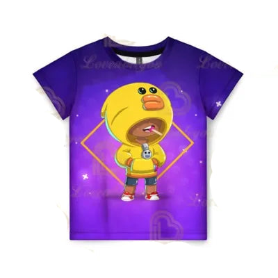 T-shirt Enfant BrawlStars Leon 2