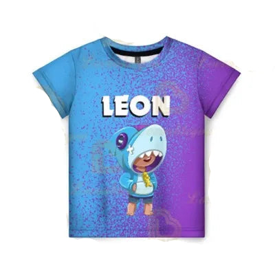 T-shirt Enfant BrawlStars Leon 3