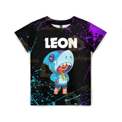 T-shirt Enfant BrawlStars Leon 4