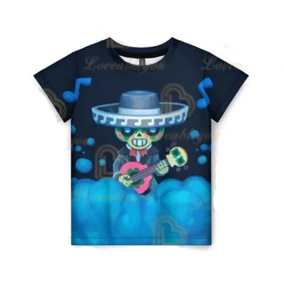 T-shirt pour enfants BrawlStars Poco